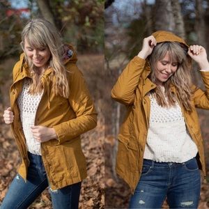 Keep Me Warm Jacket in Mustard